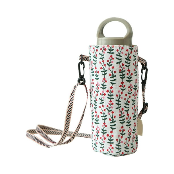 HeroNeo Packable Water Bottle Tote Carrier Bag Tumbler Cup Holder Pouch