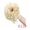 Light Blonde, variant on XmhyTop 1 Pc 15CM*15CM Curly Fake Bun Hair Piece, Heat-Resistant Synthetic Fiber, Natural Curly Texture, Blonde
