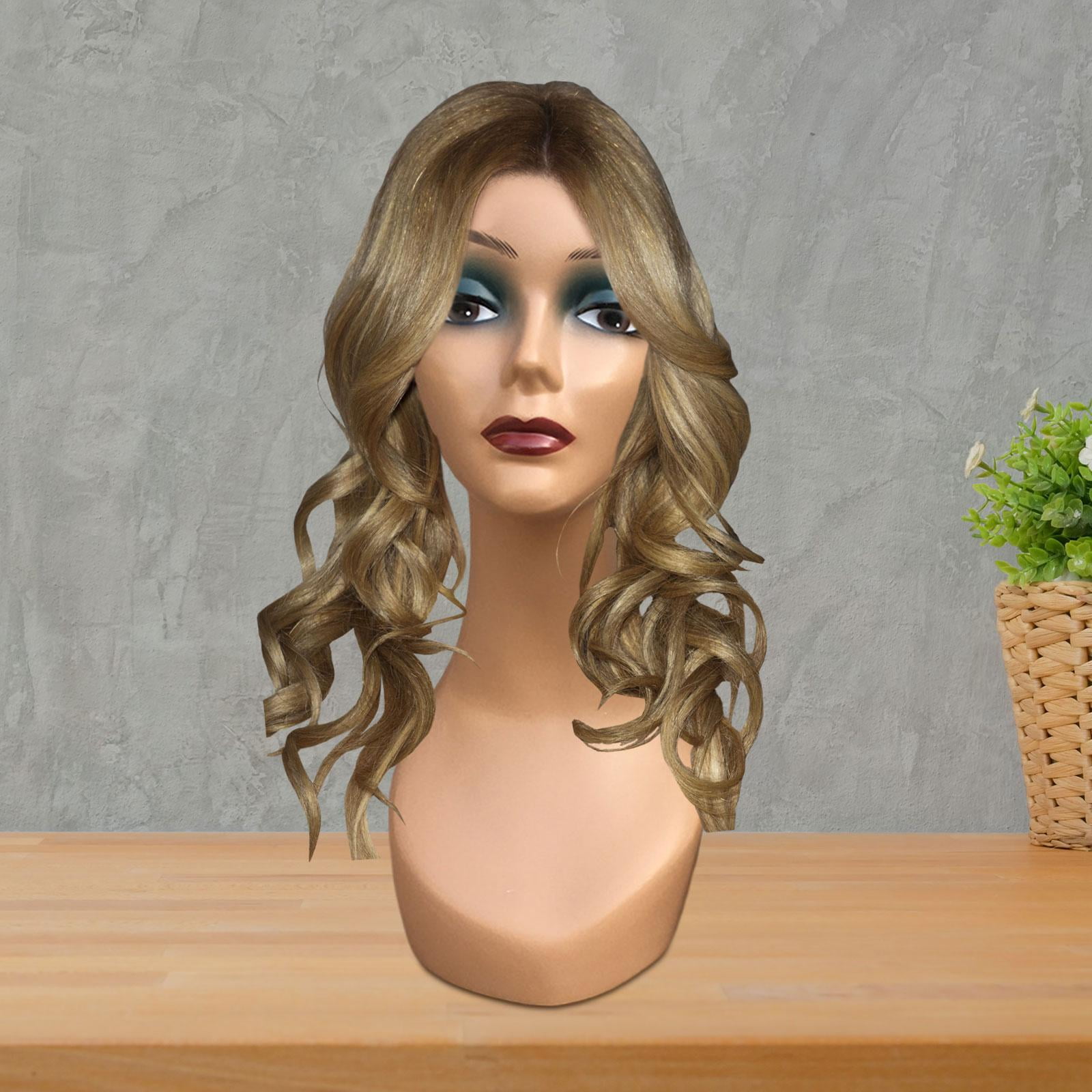 Female Head Mannequin Manikin for Glasses s Displaying Making Styling Dark Green