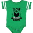 thumbnail image 3 of Inktastic I Love My Bearded Daddy with Beard Silhouette Boys or Girls Baby Bodysuit, 3 of 5