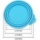 thumbnail image 3 of Paquete de 4 latas de comida para perros y gatos YONGSHENG tapa de lata de silicona, 3 of 5