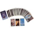 thumbnail image 2 of 78 unidades, tarjetas de tarot, tarjetas de tarot de manga mística, suministros de tarot para fiestas, en inglés kaili Sencillez, 2 of 2