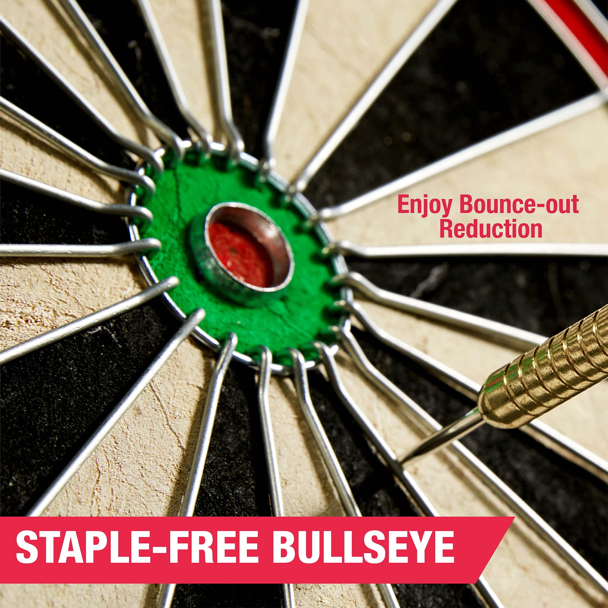 Ensemble de meubles pour cible de fléchettes MD Sports Bristle Armoire À Flechettes En Poils