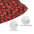 thumbnail image 3 of Sikiie Snowflakes On A Buffalo Plaid Pillow Covers, Throw Pillow Case Cushion Covers,Cushion for Bedroom,Couch,Home-20"x30", 3 of 6