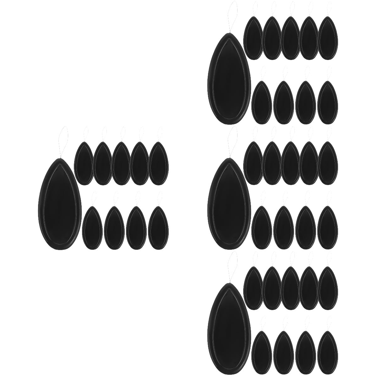 HOMEMAXS 80 pcs  Thumb Needle Threaders Oval Sewing Threader Needle Threading Tools