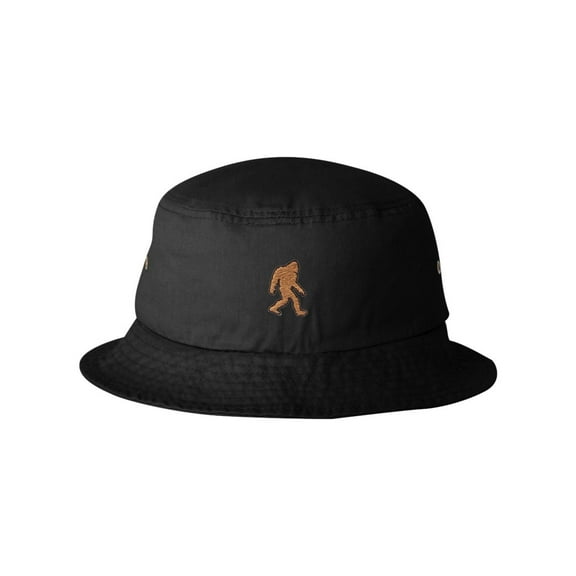 Adult Bigfoot Sasquatch Embroidered Bucket Cap Dad Hat