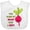 AA-White, variant on Inktastic You Make My Heart Skip a Beet Boys or Girls Baby Bib