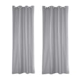 thumbnail image 1 of de 2 cortinas impermeables para interior/exterior para patio, con aislamiento térmico, cortinas opacas con ojales que bloquean para dormi, 1 of 9