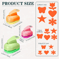 thumbnail image 4 of 15 Pcs Craft Hole Punch Shapes Handmade Scrapbook Paper Punches Shape Cutters for Paper Mixed Shape Hole Puncher, 4 of 4