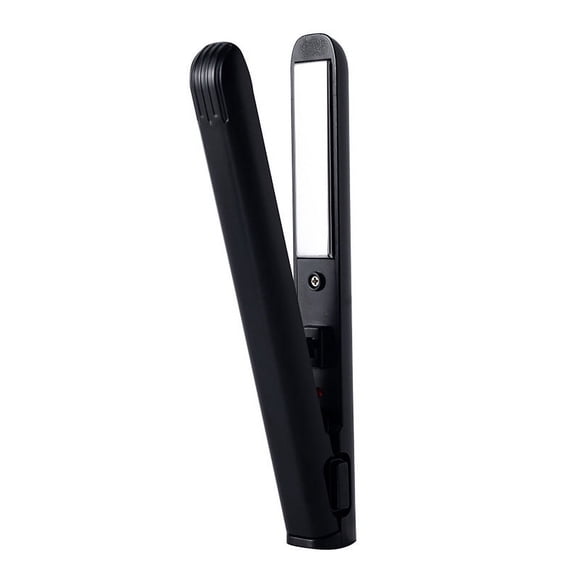 Mini rizador de pelo con interfaz USB para mujer, rizador de pelo liso, doble propósito, inalámbrico, portátil, para dormitorio de estudiantes disponible