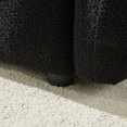 thumbnail image 6 of MH35.2'' Teddy Fabric Sofa, Modern Lounge Chair for Apartment, Office, Living Room and Bedroom black, 6 of 6