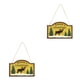 thumbnail image 1 of Cartel Colgante de Navidad Monstrate Contrachapada, 1 of 6