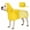 Yellow, variant on MAMORE Dog Raincoat, Adjustable Reflective Waterproof Dog Rain Jacket with Leash Hole(Yellow,XX-Large)