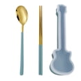 thumbnail image 1 of Cutlery Set 1 Set Dinning Mirror Polish Practical Metal Cutlery Set Camping Reusable Flatware, 1 of 5