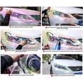 thumbnail image 3 of Vinilo autoadhesivo para faros delanteros de coche, 30 x 120 cm, color camaleón transparente, 3 of 5