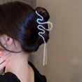 thumbnail image 4 of Agarre para el cabello YONGSHENG con flecos Clip Grande de Volumen, 4 of 4