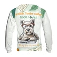 thumbnail image 2 of Scottish Terrier Mother Book Lover Living That Dog Mom Life Happy Mother's Day All Over Print 3D Sweatshirt Unisex Merch Scottie Dog Lover Gifts - 03004, 2 of 6