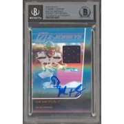 DK Metcalf Signed 2020 Zenith Jersey Copper #18 #34/35 Card Auto 10 BAS Slabbed