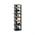 thumbnail image 3 of Furinno Compact 8-Tier Vertical Free Standing Shoe Tower in Shoe Rack Espresso, 3 of 6