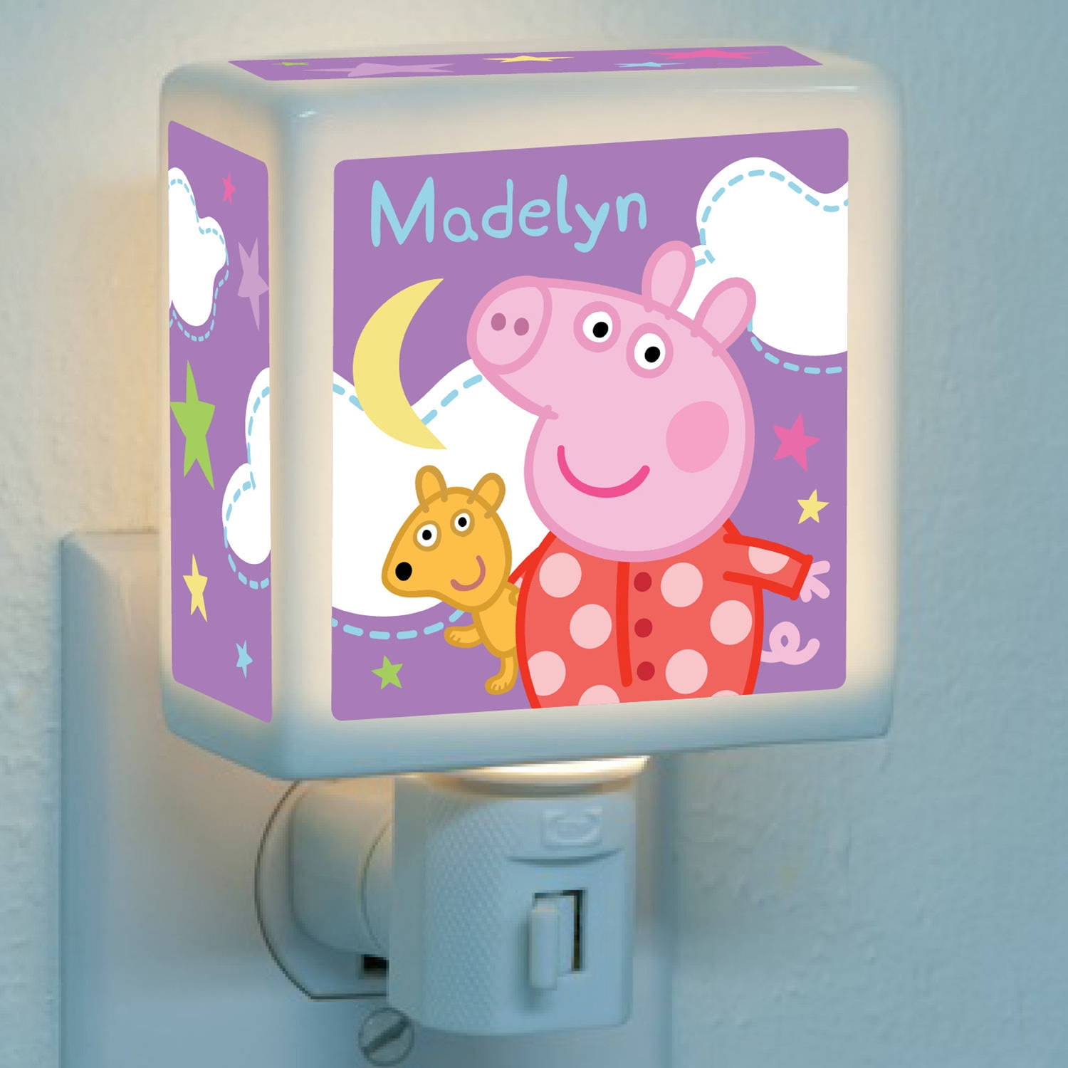peppa pig soft night light