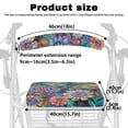 thumbnail image 6 of HELLHERO Datura Dragonfly Walker Seat Covers for Elder Walker Rollator Seat Back Cover for Seniors Adult, 6 of 7