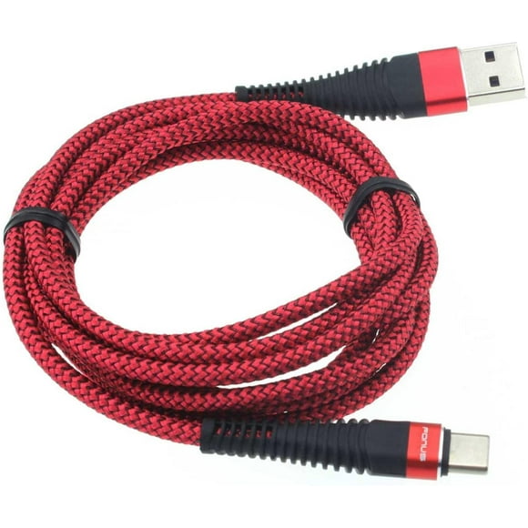 10ft USB Cable Type-C Charger Cord Power Wire USB-C Compatible with Lively Jitterbug Smart3