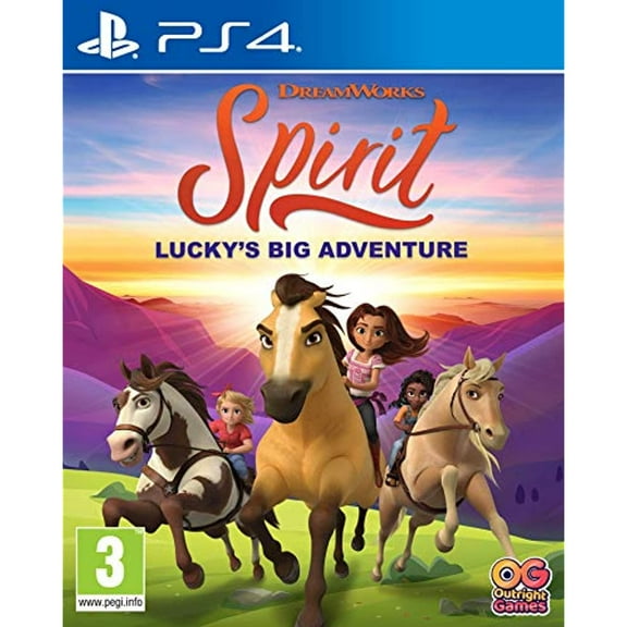 Spirit: Lucky's Big Adventure (Playstation 4 - PS4) Saddle Up for a Wild Treasure Ride