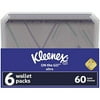 Kleenex Everyday Tissues Wallet - 6 10-Count Packs