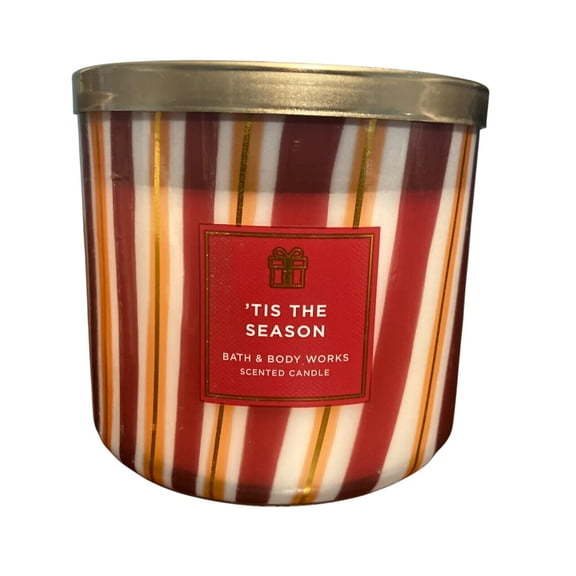 Bath and Body Works ’Tis the Season Scented 3-Wick Candle (14.5 oz / 411 g)