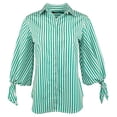 thumbnail image 3 of Women's Petite Striped Shirt-G-PM, 3 of 4