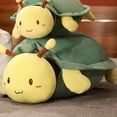 thumbnail image 4 of ERK 1Pcs 45cm Turtle Stuffed Animal Reversible Cuddle Stuffed Sea Turtle Stuffed Turtle For Turtle For Birthday Or Shower Turtle, 4 of 5