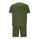 thumbnail image 5 of Conjunto de Manga Corta Y Pantalones Cortos de 2 Piezas, Juego de Jogger Casual de Color Sólido para Hombres, 5 of 6