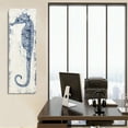 thumbnail image 6 of Yihui Arts Modern Abstract Sea Style Blue Seahorse Wall Art For Home Decor, 6 of 6