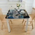 thumbnail image 3 of Polyester Tablecloth, Cityscape Oil-Proof PVC Table Cloth, Canal in Venice Italy, Fit Round Tables , for /Parties/Home, Multicolor, 3 of 7
