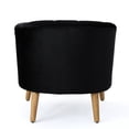 thumbnail image 5 of Mid-century Style Velvet Chair, Radiant And Elegant Soft Club Furniture, Relaxing Stylish, 5 of 6