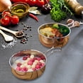 thumbnail image 1 of Colaxi Camping Bowl Dinnerware Multiuse Portable Kitchen Utensil with Folding Handle Cookware for Fishing Travel Outdoor Activities, 1 of 8