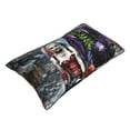 thumbnail image 3 of Joker Harley Quinn Movie Pillowcase Cushion Pillow Covers With Hidden Zipper Pillow Case Decor For Bed Dorm Sofa Couch Car 20"x30", 3 of 8