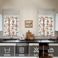 thumbnail image 4 of Vintage Floral Farmhouse Curtains 36 Inch Short - 3 Panel Boho Country Set with Rustic Wildflowers, Rod Pocket, 4 of 4