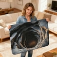 thumbnail image 2 of 3D Hole Rug Explosion Optical Prank Carpet for Living Room and Bedroom - Funny 3D Design Durable Polyester Fiber Rug, 2 of 9