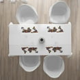 thumbnail image 3 of Ambesonne Industrial Place Mats Set of 4, Gear Map Art, Standard Size, Multicolor, 3 of 4