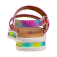 thumbnail image 3 of Kensie Girl Platform Hook & Loop Toddler Footbed Sandals -Multicolor, 10, 3 of 6