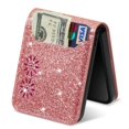 thumbnail image 5 of Luxury Glitter Leather Card Slot Wallet Case For Samsung Galaxy Z Flip 6, iPhone 13, 5 of 5