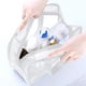 thumbnail image 5 of Bolsa Organizadora Portátil de Malla para Artículos de Aseo | Nylon/Spandex | Blanca | 30 X 10 X 20 Cm | Ligera | Bolsa de Viaje para Guardar Ropa Sucia, Juguetes de Playa y Otros Artículos., 5 of 6