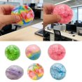 thumbnail image 3 of Handmade Crispy Ball Squishies Toy, Malt Candy Texture Stress Relief Sensory Fidget Ball, Anxiety Relief and Focus Tool, Portable Sensory Manipulative for Relaxation and Office Use, 3 of 5