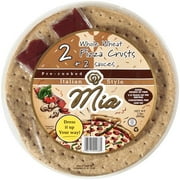 Mia 2pk Whole Wheat Pizza Crusts + Sauce