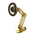 thumbnail image 1 of Mistaha Gold Metal Magnetic Car Phone Holder with Foldable and Extendable Design, Ideal for Dashboard Mounting - Includes 2 Magnetic Rings and 2 Extra Adhesives, 1 of 6