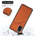 thumbnail image 5 of for Samsung Galaxy S20 Plus Wallet Case with Card Holder Case with RFID Blocking Card Slots, Double Magnetic Clasp Durable Shockproof Kickstand Detachable Wrist Strap Cover,Brown, 5 of 6