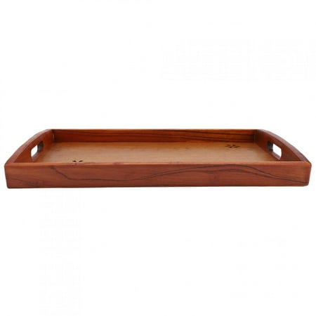 

DOACT Rectangular Tea Tray Wooden Tea Tray Kitchen Office For Home Party