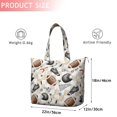 thumbnail image 4 of Football Equipment Checkered Pattern Travel Tote Bags for Women Carry On,Large Weekender Bags for Women Travel,Multi Functional Duffle Bag for Work,Shopping,Sports, 4 of 5