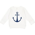 thumbnail image 2 of Inktastic Anchor Nautical Toddler Sweatshirt, 2 of 4